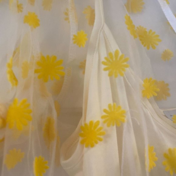 Tags on -Never Fully Dressed Sheer Midi Summer Dress - Picture 2 of 6